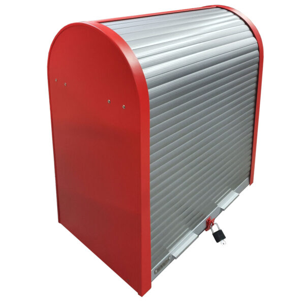 Tankstellenbox in Rot