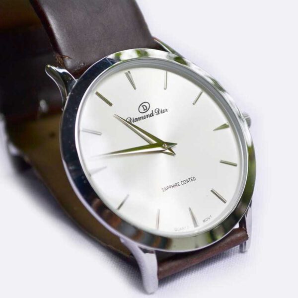 New Brande Leather Band Watch
